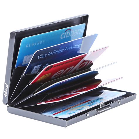 rfid blocking aluminum slim wallet id credit card holder|rfid blocking card holder wallet.